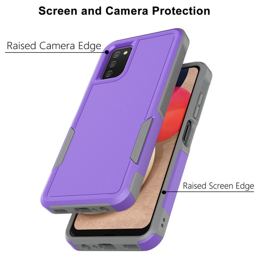 For Samsung Galaxy A03S/A12/A13/A32 5G Phone Case Cover with Screen Protector - Picture 52 of 60