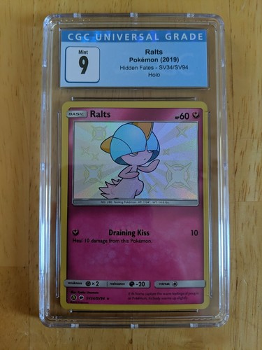 Ralts graded CGC 9 for sale on eBay