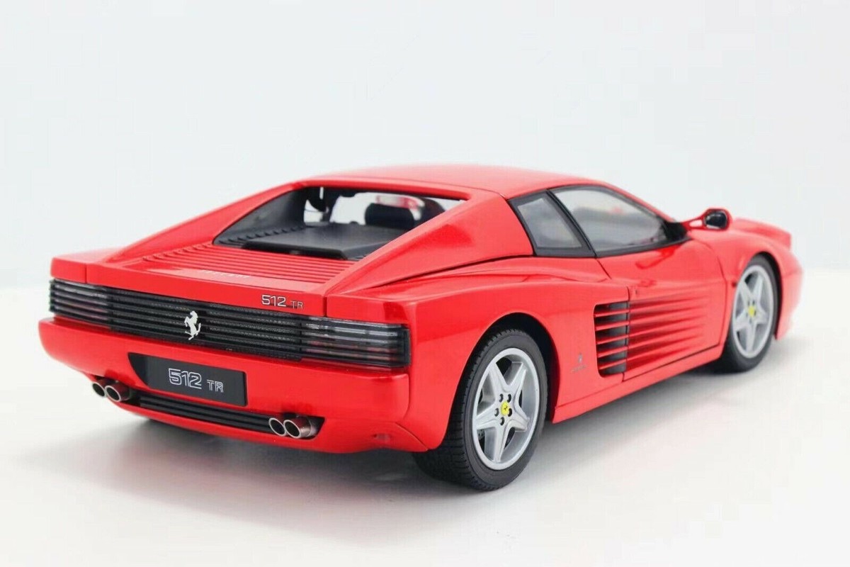 Ferrari 512 TR 赤　テスタロッサ　模型 FERRARI 512 TR RED 1:18 by KYOSHO BRAND NEW 1ST RELEASE NEVER