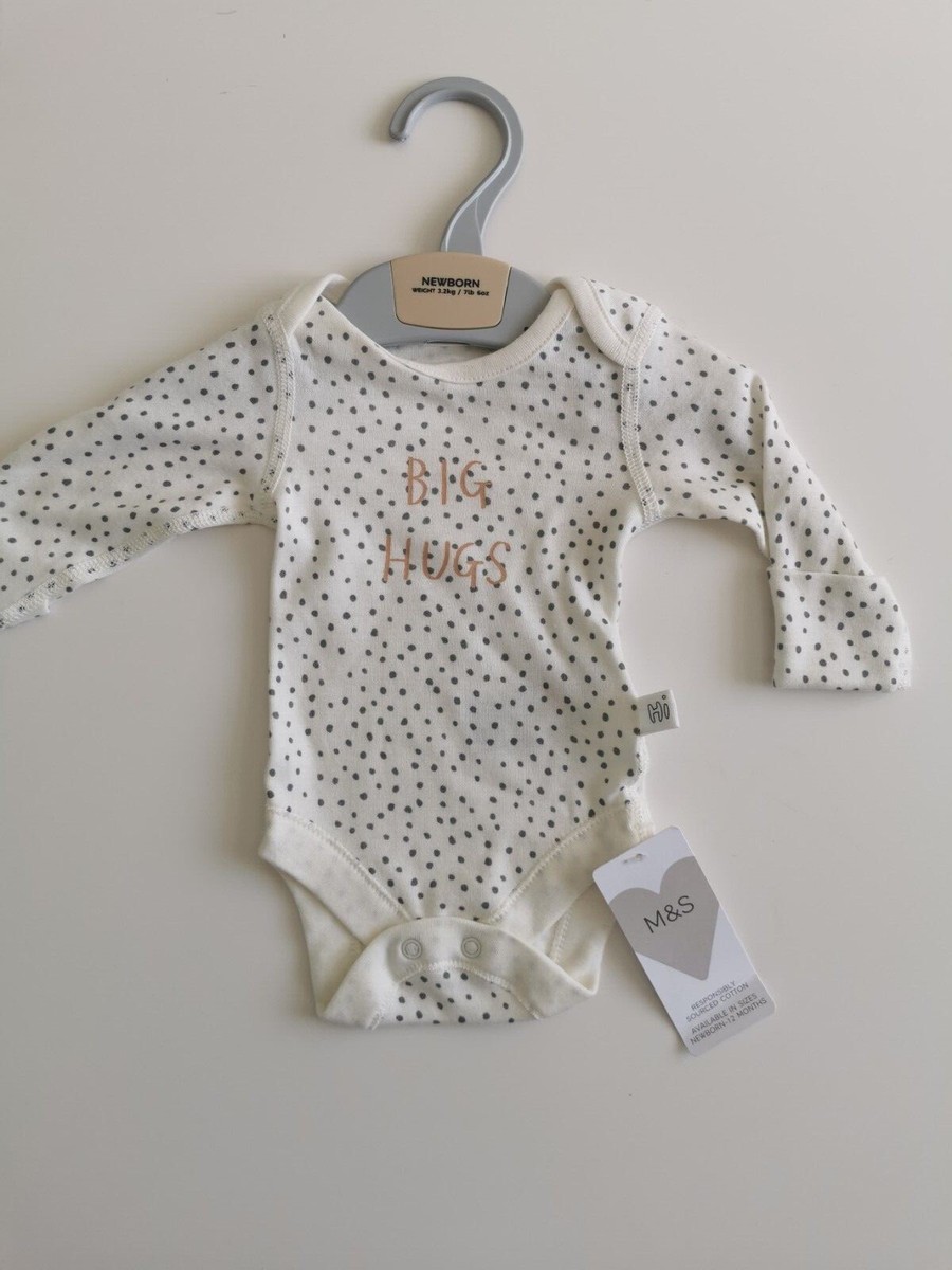 Sleepsuit Marks And Spencer Unisex Baby Clothes M&S Baby Pure