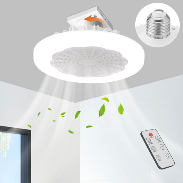 30W LED Ventilator Deckenleuchte Deckenventilator Lampe Mit Fernbedienung 2400lm