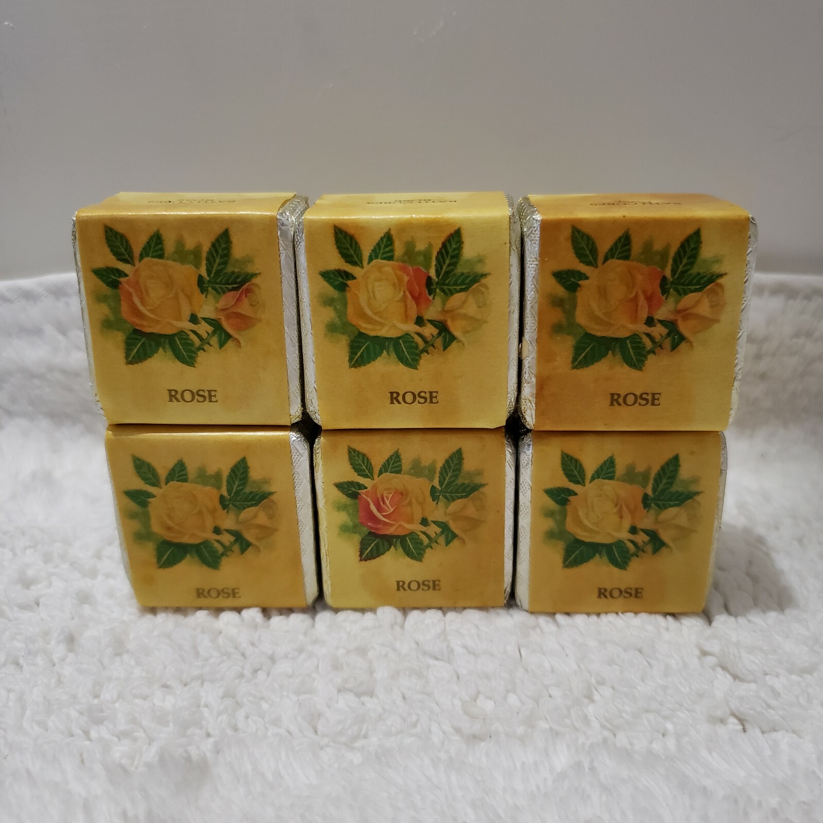 Lot of 18 Vintage English Bath Cubes England Rose, Lavender, Lily of the Valley | eBay