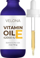 Vitamin E Oil - 2 oz  42,000 IU  100 Pure  Natural  for Face, Hair,...