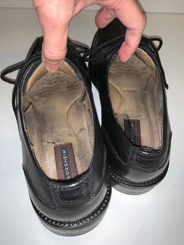 Men's Florsheim Vibram Soles Black Leather Comfort Oxford Size 11M 11095-01 - Picture 9 of 12