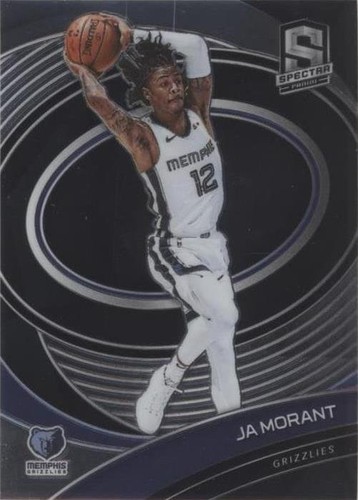 2020-21 Panini Spectra Ja Morant Radiant Signatures Auto 11/49 SGC 