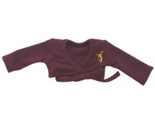 Isabelle Inspired Purple Dance Wrap Sweater fits 18" American Girl Size Doll
