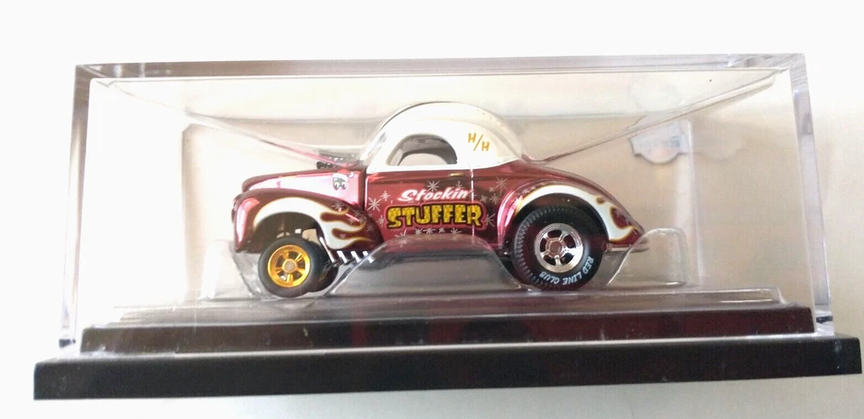 Hot Wheels RLC Willys Gasser Stockin Stuffer 2022 Holiday Car #16977/30000 - Image 3 of 4