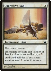 Oppressive Rays #19 Journey into Nyx Common MTG