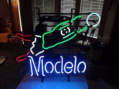 Football Player Light Lager Beer 20''x16'' Neon Sign Lamp Light Bar Open Decor