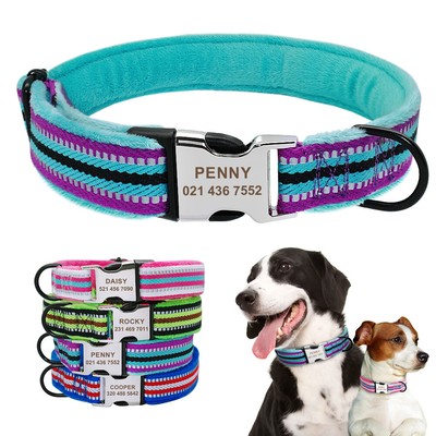dog id collars personalized