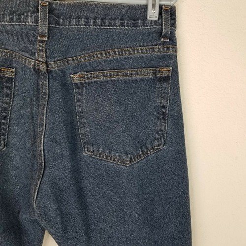 Faded Glory 5-Pocket Original Fit Cotton Blue Denim Jeans Size 34/29 - Picture 8 of 11