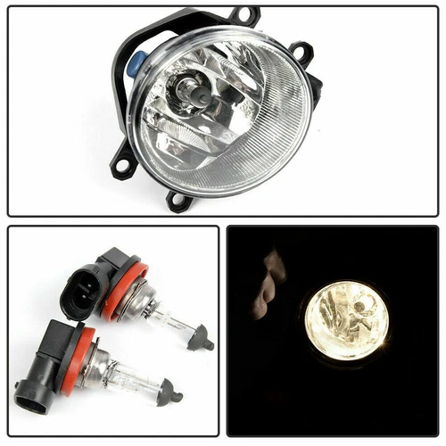 For 2016 2017 2018 Toyota RAV4 Driving Fog Lights Bumper Lamps+Switch+Wiring Kit - Picture 21 of 23