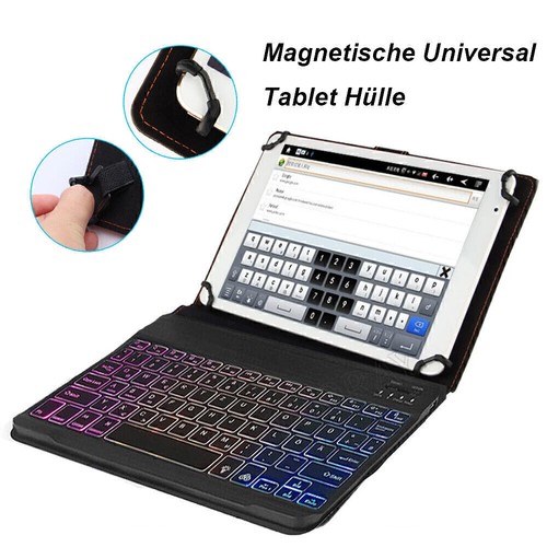 Beleuchtet Tastatur Maus Tasche für Amazon Fire Max 11 13th HD 10/10 Plus 2023 - Bild 6 von 51