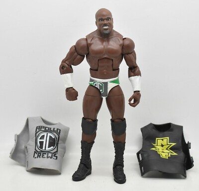 WWE Apollo Crews Elite Series 49 Wrestling Loose Action Figure Mattel eBay