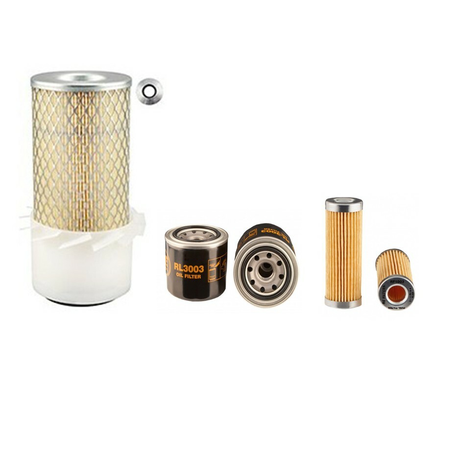 Kubota B6200, B7100, B7200 Filter Service Kit Air, Oil, Fuel Filters