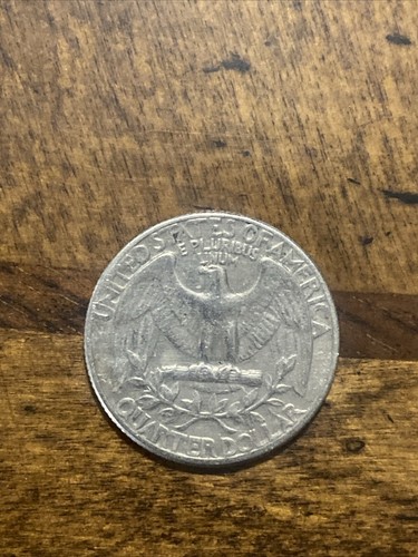 1965 Washington Quarter (No Mint Mark) Rim Letter Errors w/Circular Strike Error - Picture 4 of 4