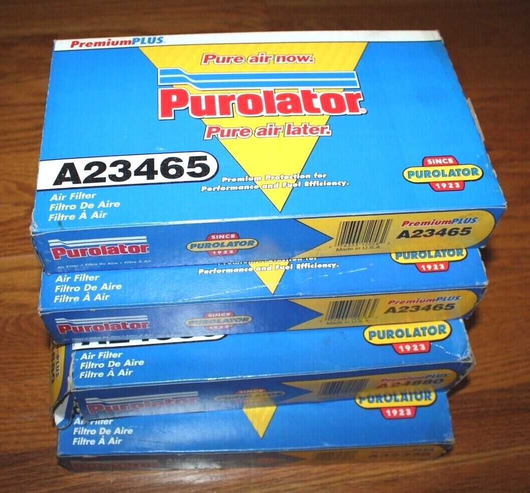 Purolator A23465, A35330, A24880 Automotive Air Filter Lot of 4 eBay