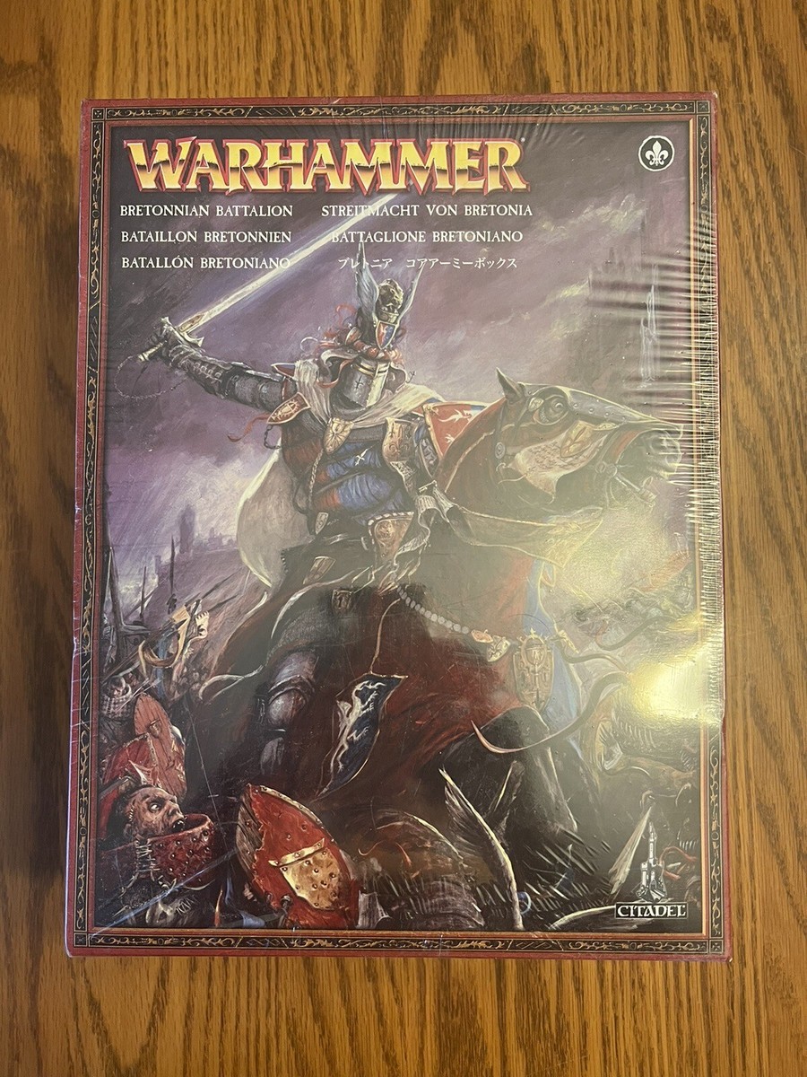 Bretonnia Hero - Porte-bannière - Games Workshop - Limited Edition 6th Edition OOP