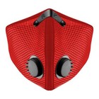 New RZ Mask M2.5 Red size L with 5 total filters, 2 extra valves, storage bag — photo 2