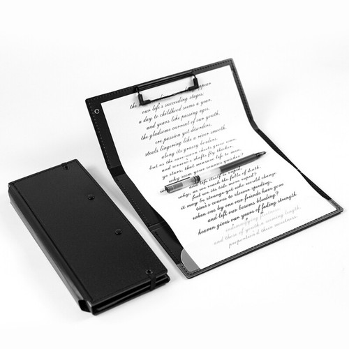 3 Layer Folding Nurse Clipboard Pocket Writing Pad with Elastic Band for Nurse - Picture 2 of 13