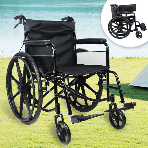 Practical Lightweight Folding Aluminum Self-Propelled Wheelchair - View #4