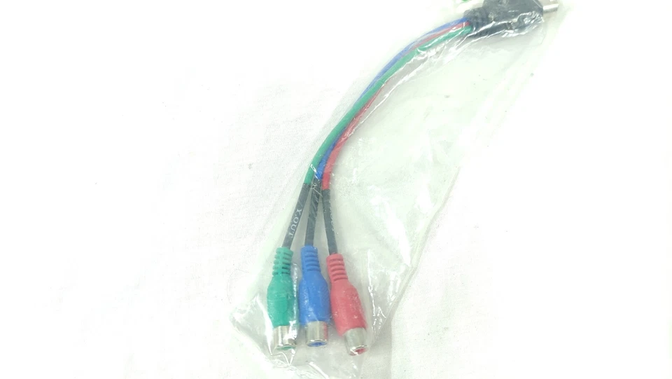 New S-Video 7 Pin to Female 3 RCA Cable Adapter TV AV for PC DVD HDTV - Image 3 of 4