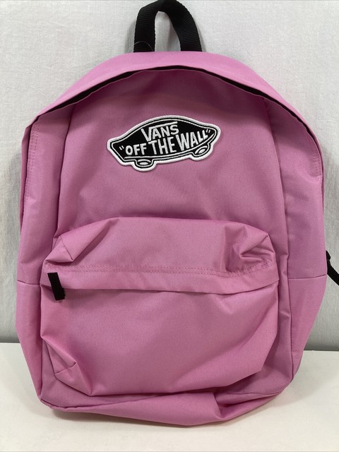 vans realm backpack pink