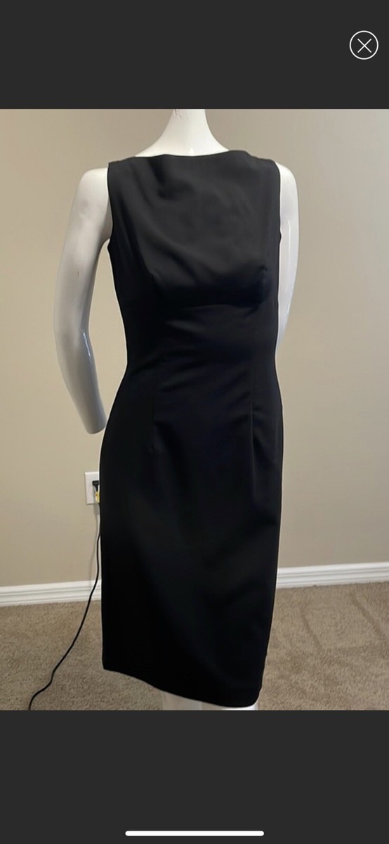 empire waist pencil dress Milly light weight wool empire waist sheath pencil dress lined pink satin 6  NWT