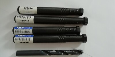 4 Stück Precitool / Premus Sprialbohrer in 12,5 mm