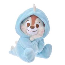 Disney Store Japan Plush CHIP AND DALE COLLECTION Chip dinosaur pajamas chip