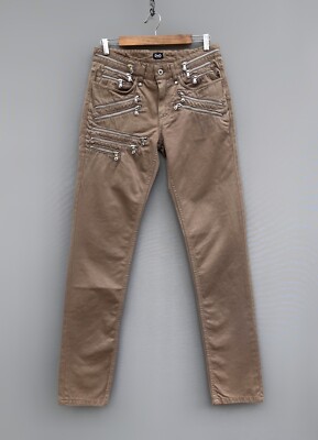 Authentic Men's DOLCE & GABBANA Zipped Multi Pocket Jeans Pants