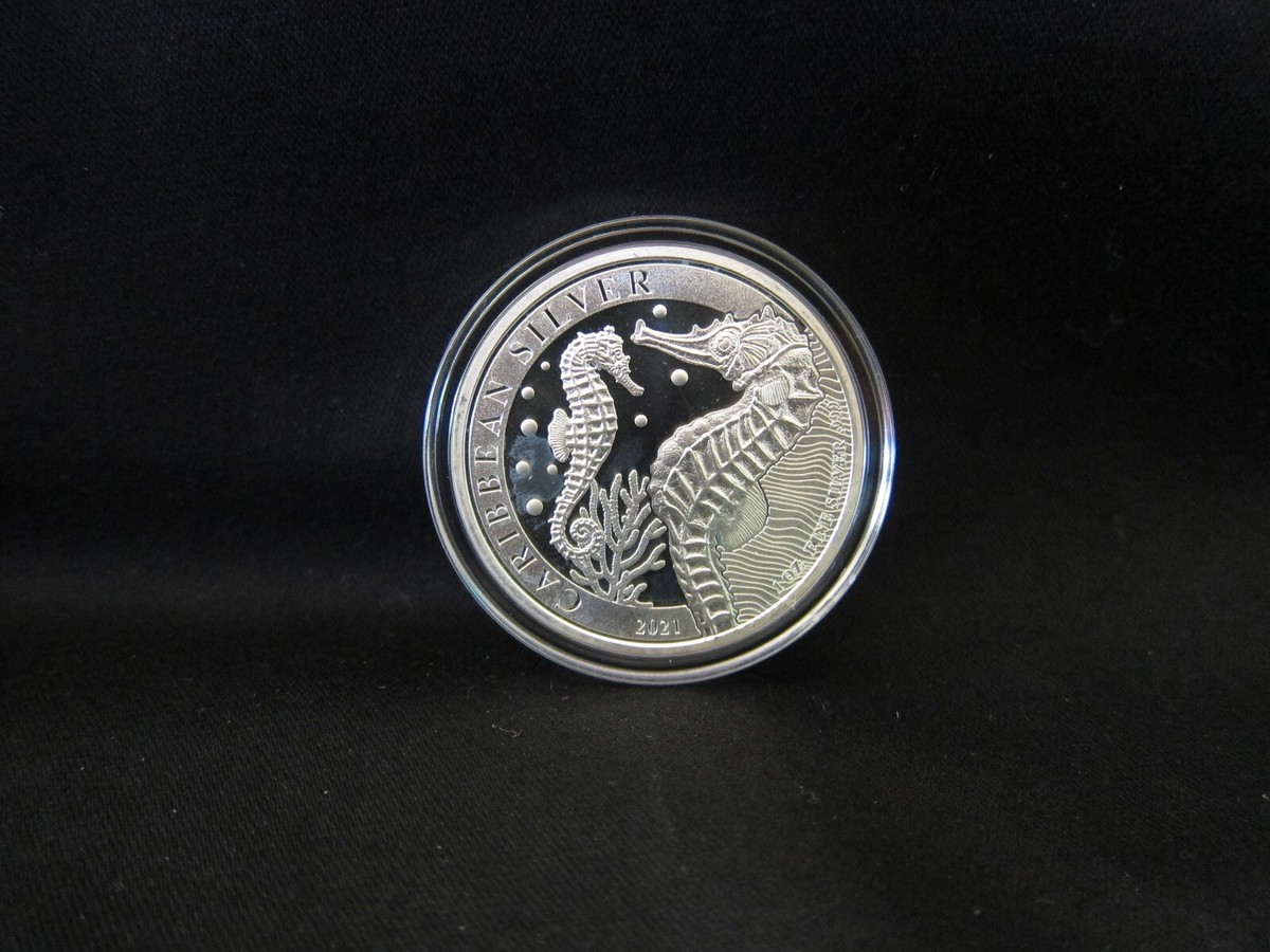 サモア タツノオトシゴ・シーホース 銀貨 2021年 1オンス 2021 サモア