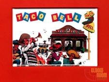 Vintage Taco Bell album cover art 2x3" fridge/locker magnet