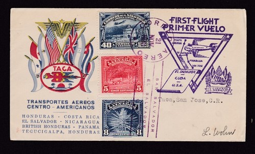 FLIGHT COVERS 1927-47 PACIFIC and AMERICAS ..PRICED SINGLY - Picture 46 of 51