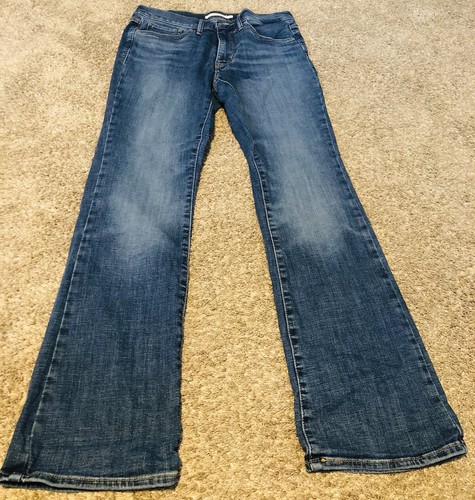Levi's 315 Shaping Bootcut Blue Jeans 