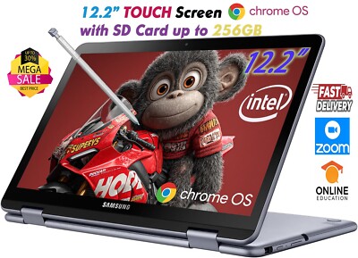 Samsung 12.2'' Chromebook 2-in-1 4GB RAM 64GB eMMC  with SD card