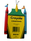 Hallmark Vtg Ornament Crayola Crayon Bright Shining Castle Teddy Bear Christmas — photo 3