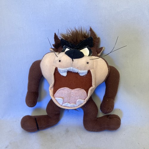 Peluche vintage asso novità 1996 Taz diavolo della Tasmania 6 pollici - Foto 2 di 4