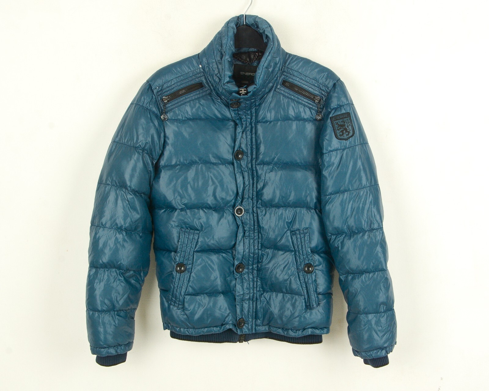 Chaqueta De Plumas Padded De Nylon Para Mujer ENERGIE SIXTY Azul