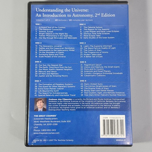 Great Courses Science Math Astronomy Physics Engineering 4 DVD 1 Guidebook Lot - Picture 11 of 24