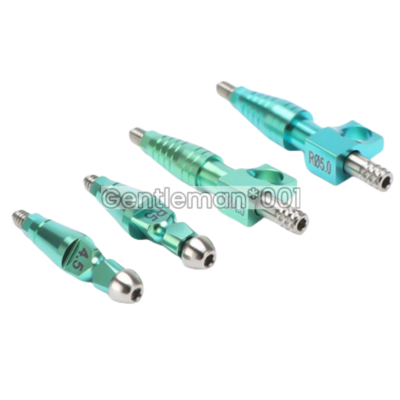 5x Dental Abform-Coping Transfer Für Multi Unit 1,6 Mm Prothese (Open Tray)