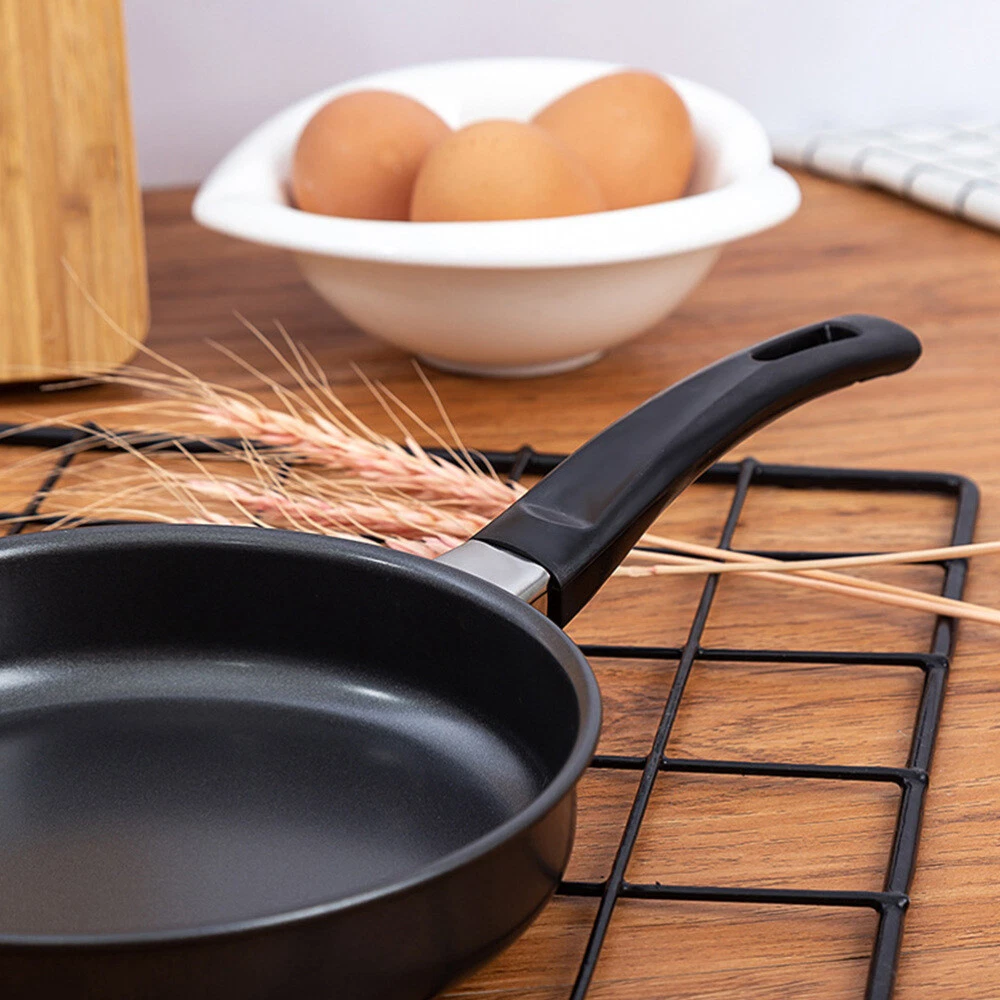 Rounded Non- Stick Pan Egg Cooker Pan Induction Skillet Fry Pan Oven Steak Pan