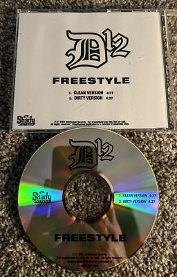 Freestyle Single by D12 2000 Promo Cd Eminem Proof