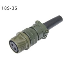 1pcs for MS3101A-18S-3S MS3101A-18S-3P Aviation Plug Servo Connector 2pin