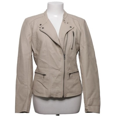 ONLY, Bikerjacke, Damen, Größe: 36, Beige, Polyester/Polyurethan/Viskose #DpD