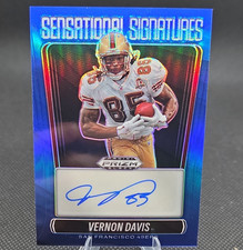 Panini Prizm Black 2025 Sensational Signatures Vernon Davis Auto /49 49ers