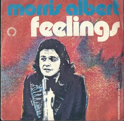 45 RPM Single 7 Zoll Vinyl Morris Albert    Feelings / Woman (1 Disco)