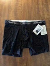 NEW with Tags 1 Men’s Calvin Klein Micro Stretch Cooling Boxer Brief Size Large
