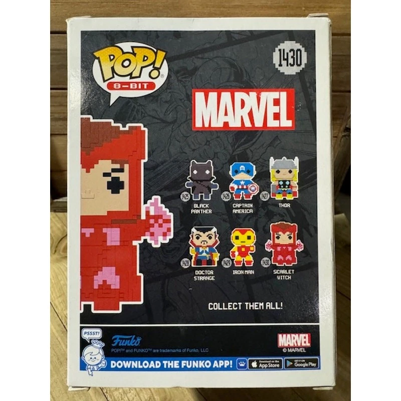 Funko PoP! ~ Marvel 1430 ~ Bruja Escarlata - caja dañada Foto 2 de 2