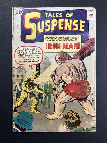 Tales Of Suspense #40 1963 GD 2nd Appearance Iron Man 1st Gold Armor TOS